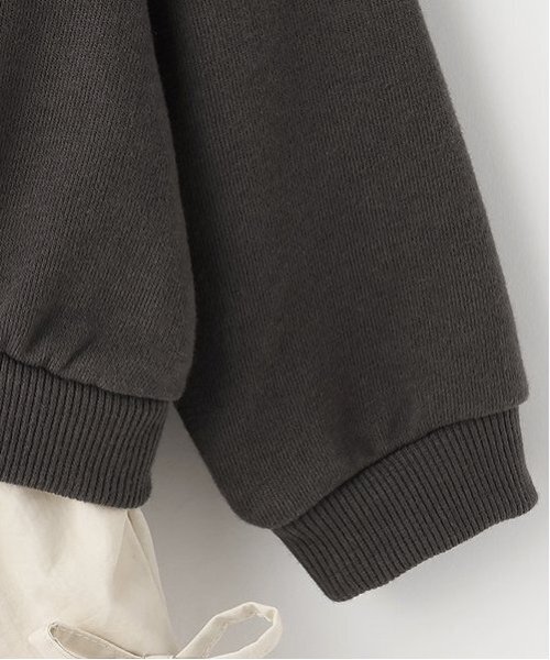 petit main（プティマイン）の「【リンク】ロゴドッキングワンピース(キッズ)（ワンピース・キッズ・アイボリー/ブラック・80ｃｍ/130cm/90cm/100cm/120cm/110cm）」の13枚目の写真
