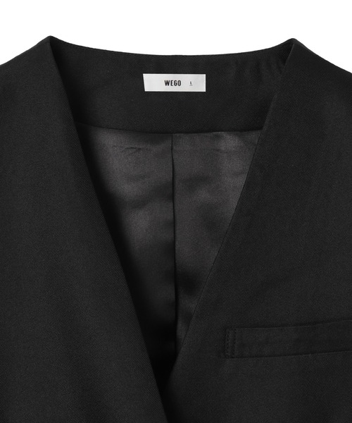 WEGO（ウィゴー）の「WEGO/スクールベスト（スーツベスト・レディース・ネイビー/ブラック/グレー・MEDIUM/LARGE）」の5枚目の写真