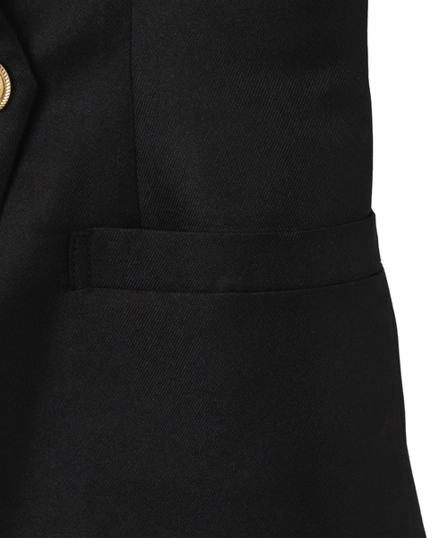 WEGO（ウィゴー）の「WEGO/スクールベスト（スーツベスト・レディース・ネイビー/ブラック/グレー・MEDIUM/LARGE）」の6枚目の写真