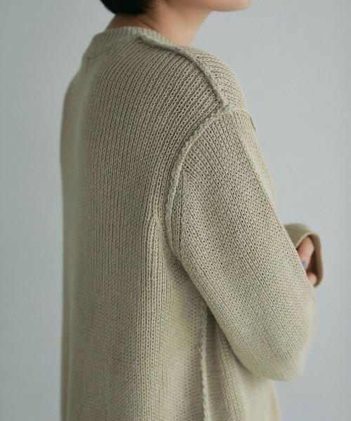 セール】anuke Crewneck Lowgauge Knit クルーネックローゲージ