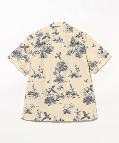 BEAMS PLUS(ビームスプラス)の「カット ジャカード ビーチ シャツ(シャツ/ブラウス・メンズ・クリーム/ピンク・L/M/S)」の11枚目の写真