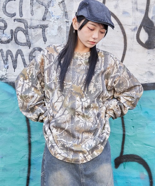 WEGO(ウィゴー)の「WEGO/【25年春夏新作】ワッフルパターンロンT(Tシャツ/カットソー・メンズ・その他1/その他2・MEDIUM/LARGE)」の2枚目の写真