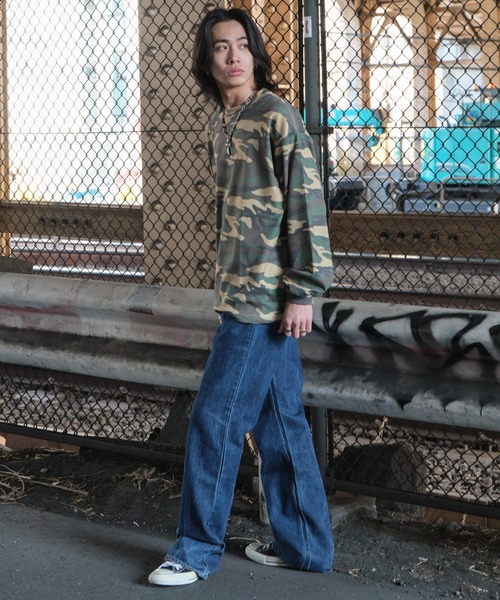 WEGO(ウィゴー)の「WEGO/【25年春夏新作】ワッフルパターンロンT(Tシャツ/カットソー・メンズ・その他1/その他2・MEDIUM/LARGE)」の20枚目の写真
