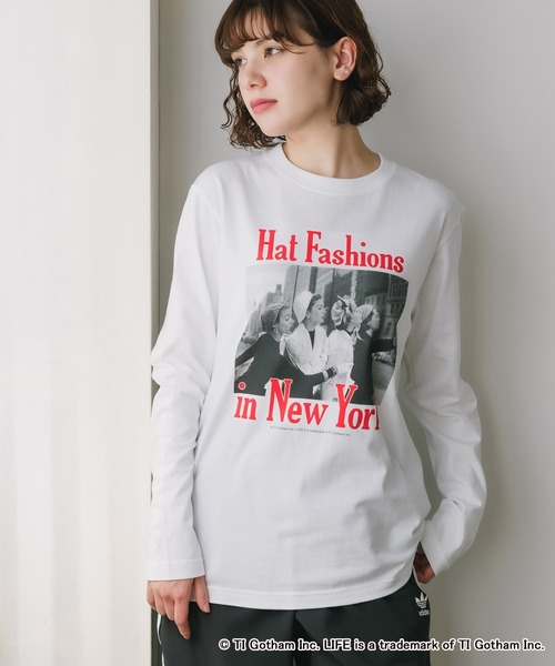 GOOD ROCK SPEED(グッドロックスピード)の「GOOD ROCK SPEED/グッドロックスピード LIFE PICTURE COLLECTION LS shirts ロンT(Tシャツ/カットソー・メンズ・ホワイト・FREE)」の1枚目の写真