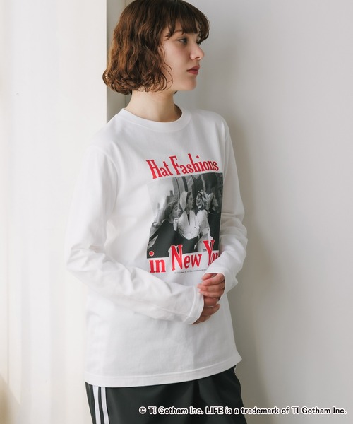 GOOD ROCK SPEED(グッドロックスピード)の「GOOD ROCK SPEED/グッドロックスピード LIFE PICTURE COLLECTION LS shirts ロンT(Tシャツ/カットソー・メンズ・ホワイト・FREE)」の4枚目の写真