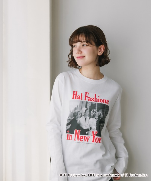 GOOD ROCK SPEED(グッドロックスピード)の「GOOD ROCK SPEED/グッドロックスピード LIFE PICTURE COLLECTION LS shirts ロンT(Tシャツ/カットソー・メンズ・ホワイト・FREE)」の3枚目の写真