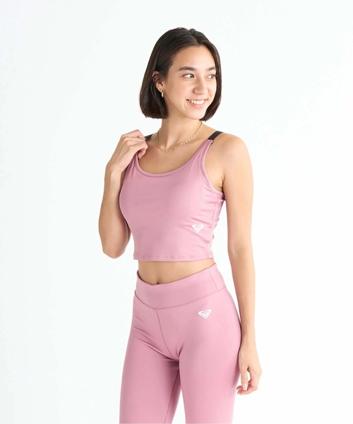 ROXY(ロキシー)の「MY 1ST ROXY BRA /ロキシー水陸両用ブラトップ(スポーツブラ・レディース・ブラック/グレー/ピンク/グリーン・SMALL/MEDIUM/LARGE)」の4枚目の写真