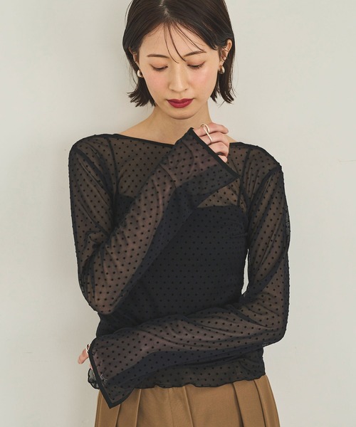 model：H166　着用サイズ：F