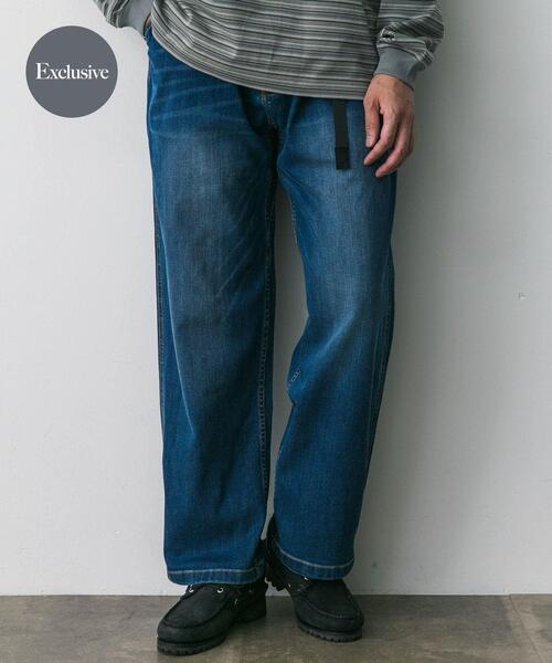 別注』Gramicci Mountain Wide Pants（デニムパンツ）｜Gramicci