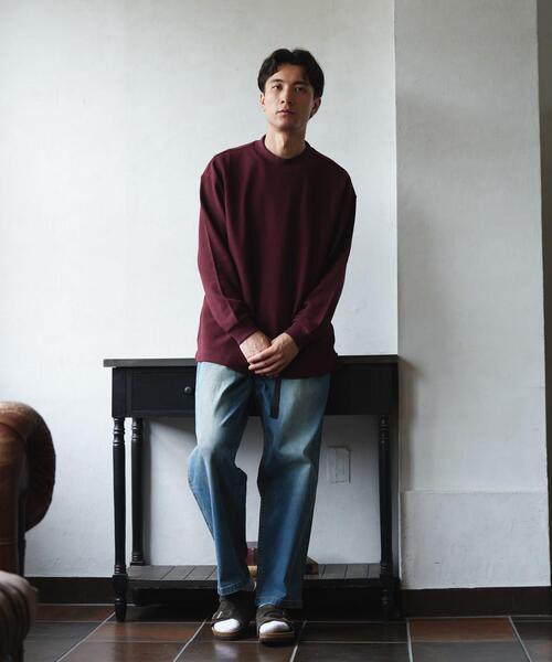 Gramicci（グラミチ）の「『別注』Gramicci　Mountain Wide Pants（デニムパンツ・メンズ・ライトインディゴブルー/インディゴブルー/ブラック/ワンウォッシュ・X-LARGE/LARGE/MEDIUM/SMALL）」の11枚目の写真