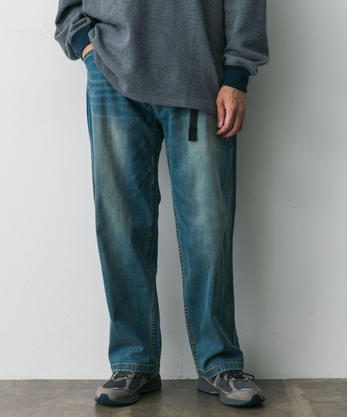 h*e様 ジーンズ 「別注」Gramicci Mountain Wide Pan 別注』Gramicci Mountain Wide Pants（デニムパンツ）｜Gramicci