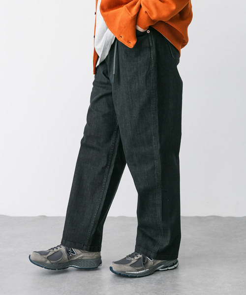 別注』Gramicci Mountain Wide Pants（デニムパンツ）｜Gramicci