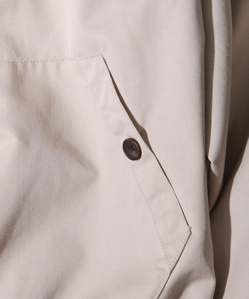 Jungle Storm(ジャングルストーム)の「Short zip swing top / ショート ジップ スウィングトップ unisex(ブルゾン・メンズ・ベージュ/オリーブ/ブラック/ブルー/グレー・M/L)」の12枚目の写真