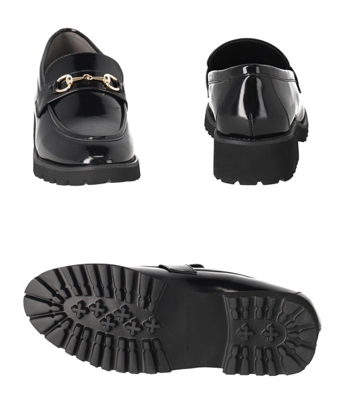 Settimissimo（セッティミッシモ）の「ビット付き エナメル ローファー（ローファー・レディース・ブラック・M/S/L）」の4枚目の写真