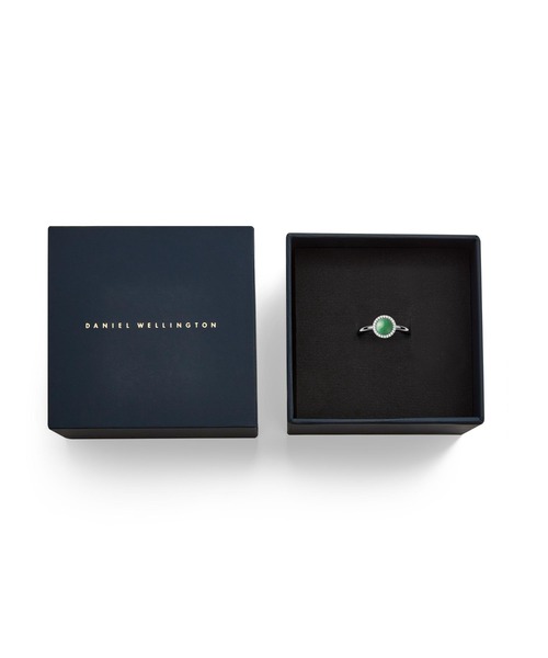 Daniel Wellington(ダニエルウェリントン)の「Audrey Ring Jade ジェード 天然石 リング ローズゴールド/ゴールド/シルバー(リング・レディース・シルバー/ピンクゴールド/イエローゴールド・62/60/58/56/54/52/50/48)」の8枚目の写真