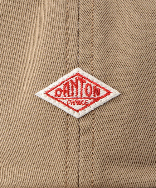 DANTON（ダントン）の「DANTON | コットンツイル 6Pキャップ（キャップ・レディース・ブラック/ベージュ/アイボリー・F）」の8枚目の写真