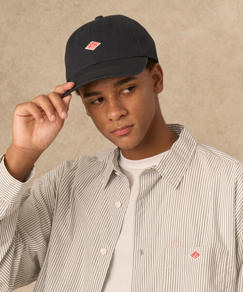 DANTON（ダントン）の「DANTON | コットンツイル 6Pキャップ（キャップ・レディース・ブラック/ベージュ/アイボリー・F）」の10枚目の写真