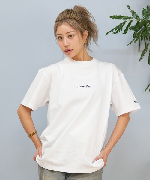 NEW ERA（ニューエラ）の「【ユニセックス】NEW ERA/ニューエラ オーバーサイズ/バックプリントTシャツ 14670939/14670940/14670941（Tシャツ/カットソー・レディース・ホワイト/アイボリー/ブラック・S/M/L）」の4枚目の写真