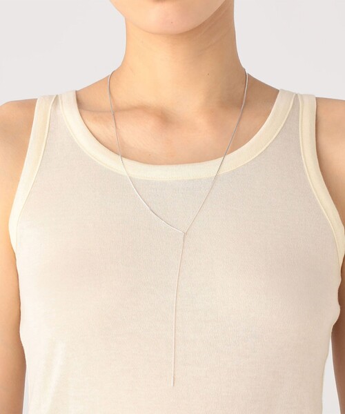 SASKIA DIEZ（サスキアディッツ）の「SASKIA DIEZ FINENECKLACEFRINGE ネックレス（ネックレス・レディース・シルバー・FREE）」の2枚目の写真