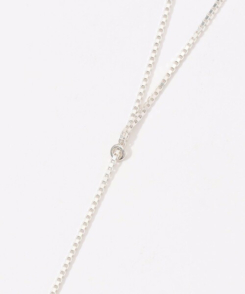 SASKIA DIEZ（サスキアディッツ）の「SASKIA DIEZ FINENECKLACEFRINGE ネックレス（ネックレス・レディース・シルバー・FREE）」の4枚目の写真