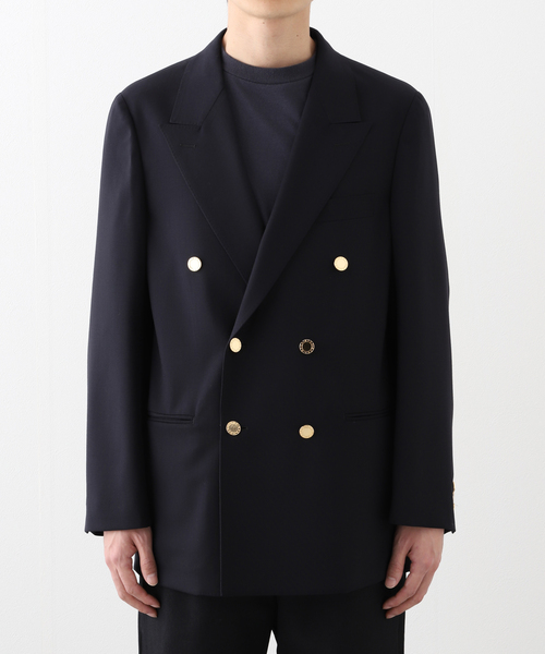 が大特価！ D'ADAM(クチュール COUTURE ド NAVY Blazer / JK Double アダム) ジャケット・アウター