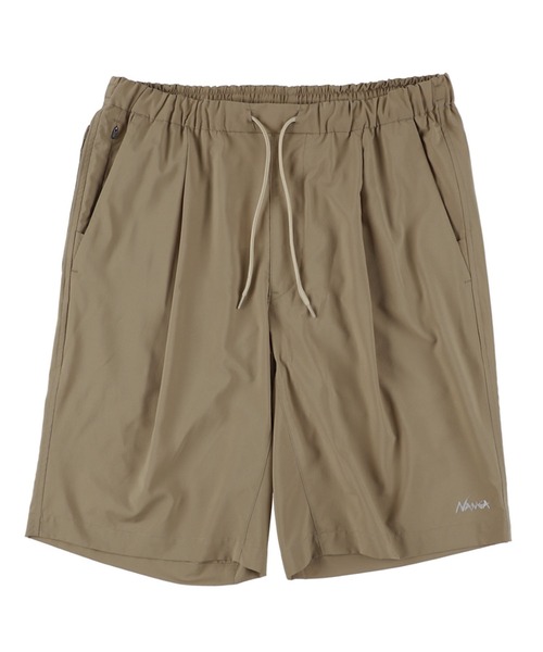 NANGA（ナンガ）の「NANGA/ナンガ PLC EXCURSION SHORTS ワンポイントロゴ ショーツ 2026年春夏（その他パンツ・メンズ・ブラック/グリーン/イエロー/ライトグリーン/カーキ・XL/L/M/S）」の2枚目の写真