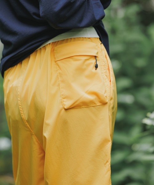 NANGA（ナンガ）の「NANGA/ナンガ PLC EXCURSION SHORTS ワンポイントロゴ ショーツ 2026年春夏（その他パンツ・メンズ・ブラック/グリーン/イエロー/ライトグリーン/カーキ・XL/L/M/S）」の5枚目の写真