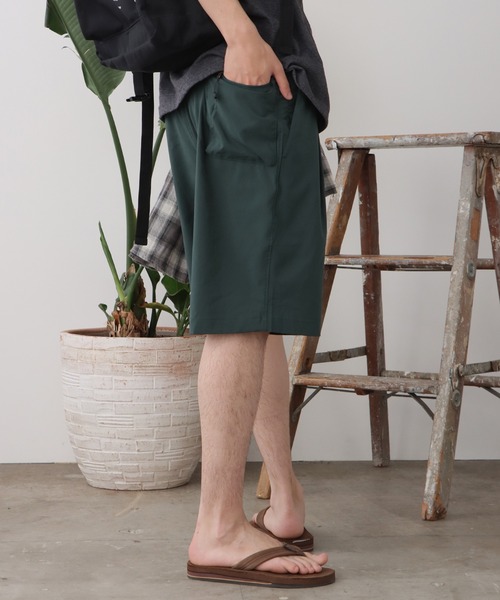 NANGA（ナンガ）の「NANGA/ナンガ PLC EXCURSION SHORTS ワンポイントロゴ ショーツ 2026年春夏（その他パンツ・メンズ・ブラック/グリーン/イエロー/ライトグリーン/カーキ・XL/L/M/S）」の16枚目の写真