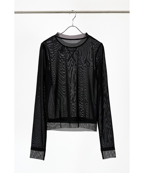 AGAWD（アガウド）の「AGAWD メッシュレイヤードトップス ☆（T