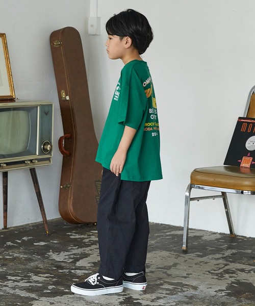 GENERATOR(ジェネレーター)の「ジェネレーター SUPER MART ビッグTシャツ(Tシャツ/カットソー・キッズ・ホワイト/グリーン/ブラック・M/L/XL)」の14枚目の写真
