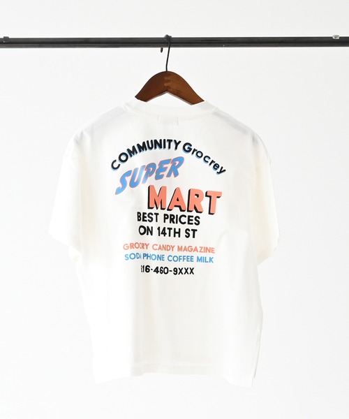 GENERATOR(ジェネレーター)の「ジェネレーター SUPER MART ビッグTシャツ(Tシャツ/カットソー・キッズ・ホワイト/グリーン/ブラック・M/L/XL)」の15枚目の写真