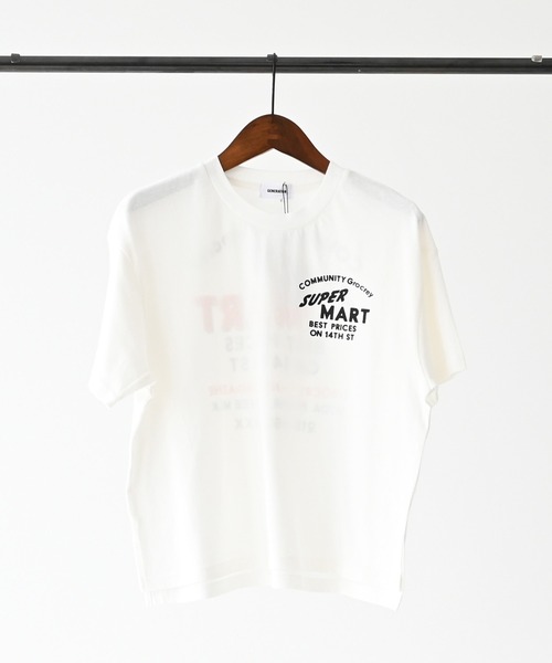GENERATOR(ジェネレーター)の「ジェネレーター SUPER MART ビッグTシャツ(Tシャツ/カットソー・キッズ・ホワイト/グリーン/ブラック・M/L/XL)」の16枚目の写真