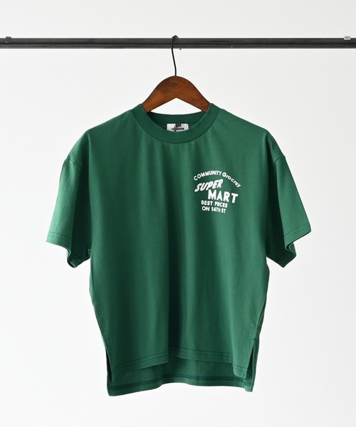 GENERATOR(ジェネレーター)の「ジェネレーター SUPER MART ビッグTシャツ(Tシャツ/カットソー・キッズ・ホワイト/グリーン/ブラック・M/L/XL)」の18枚目の写真
