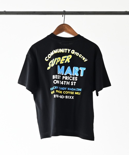 GENERATOR(ジェネレーター)の「ジェネレーター SUPER MART ビッグTシャツ(Tシャツ/カットソー・キッズ・ホワイト/グリーン/ブラック・M/L/XL)」の19枚目の写真