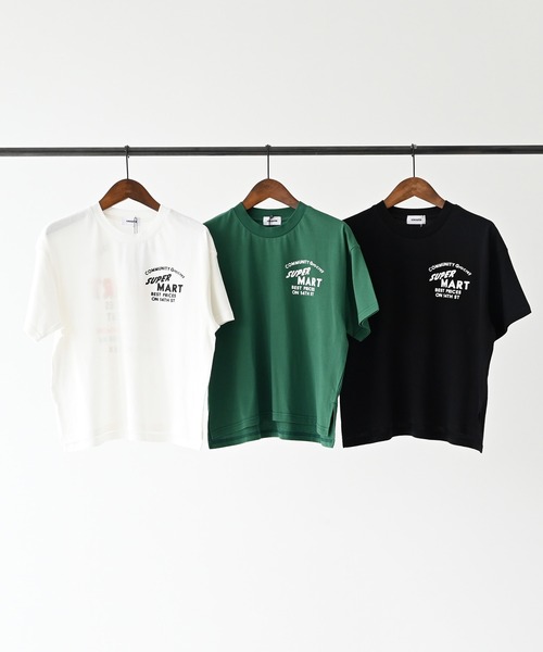 GENERATOR(ジェネレーター)の「ジェネレーター SUPER MART ビッグTシャツ(Tシャツ/カットソー・キッズ・ホワイト/グリーン/ブラック・M/L/XL)」の22枚目の写真