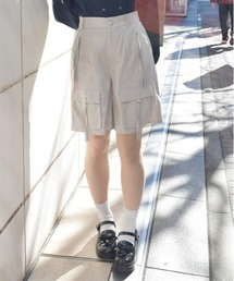 axes femme | ミリタリーハーフカーゴパンツ(その他パンツ)