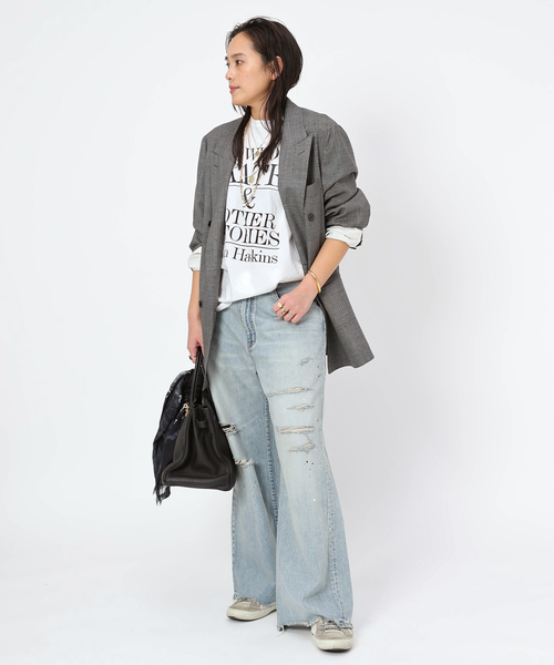 Couture d'adam（クチュールドアダム）の「【COUTURE D`ADAM / クチュールドアダム】Sam Haskins T-Shirt Cowboy Kate（Tシャツ/カットソー・レディース・ホワイト・FREE）」の3枚目の写真