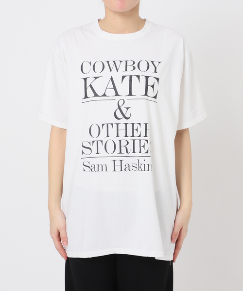 Couture d'adam（クチュールドアダム）の「【COUTURE D`ADAM / クチュールドアダム】Sam Haskins T-Shirt Cowboy Kate（Tシャツ/カットソー・レディース・ホワイト・FREE）」の4枚目の写真