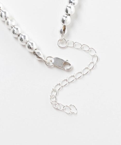 URBAN RESEARCH(アーバンリサーチ)の「decor『デコール』 Hematite4mmBallchoker(ネックレス・レディース・シルバー・-)」の12枚目の写真