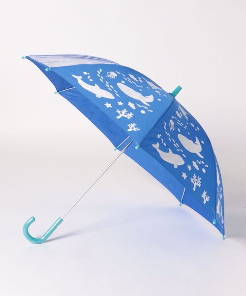 濡れるとカラーが変わる♪】colorchange umbrella（長傘