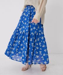《手洗い可能》Fanakaレトロフラワースカート