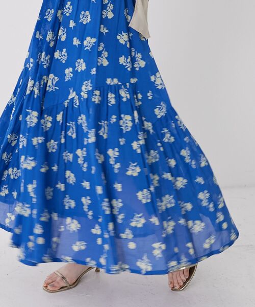 Fanakaレトロフラワースカート（スカート）｜le.coeur blanc（ルクール  