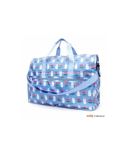 Miffy（ ミッフィー）の「ミッフィー 折りたたみ ボストンバッグ M MIFFY and ROSE SIFF（ボストンバッグ・レディース・マルチ・FREE）」の6枚目の写真