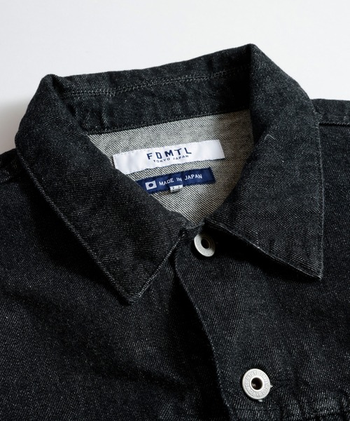 FDMTL（ファンダメンタル）の「FDMTL/ファンダメンタル/THIRD THIRD JACKET RINSE（デニムジャケット・メンズ・ブラック・4/3/2）」の4枚目の写真