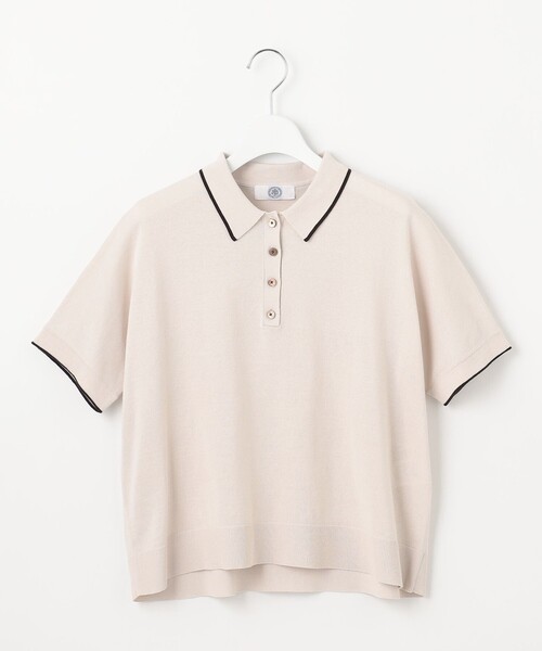 セール】【洗える】DRY COTTON ニットポロ（ポロシャツ）｜J
