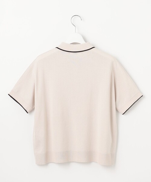 【洗える】DRY COTTON ニットポロ セール】【洗える】DRY COTTON ニットポロ（ポロシャツ）｜J
