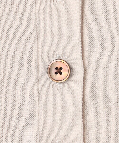 J.PRESS(ジェイプレス)の「【洗える】DRY COTTON ニットポロ(ポロシャツ・レディース・ライトグレー系/ベージュ系/ネイビー系・T13/T15)」の18枚目の写真