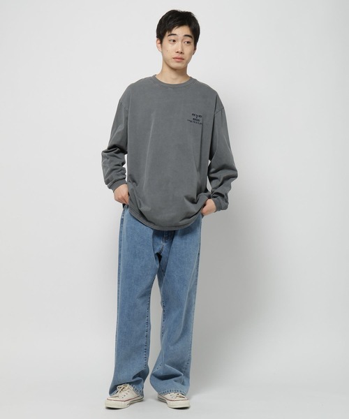 NATOKii 2024 ピグメントスウェット　新品　ニコアンド セール】【NATOKii(ネイトゥーキー)】ピグペイントロンTEE（T