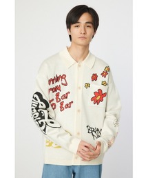 RODEO CROWNS WIDE BOWL（ロデオクラウンズワイドボウル）の「フリーパターンニットカーデ（カーディガン/ボレロ・メンズ）」