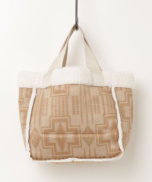 PENDLETON(ペンドルトン)の「【PE2】【PENDLETON/ペンドルトン】VEGAN MOUTON TOTE ビーガン ムートン トート(トートバッグ・レディース・ブラウン・FREE)」の8枚目の写真